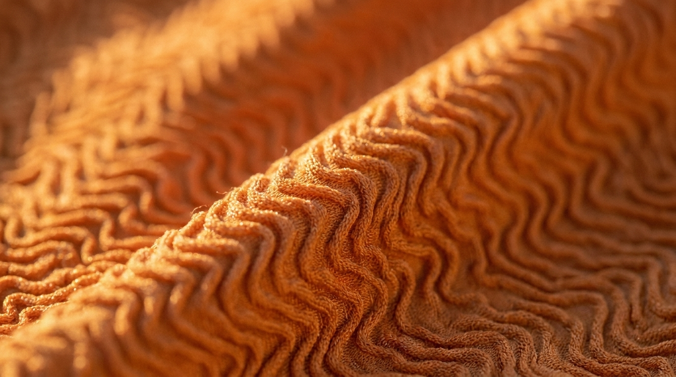 The signature Crinkle texture