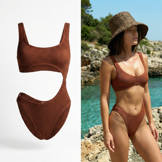 Makelloser Stretch™️ Crinkle - Celvia Badeanzug | Ibiza