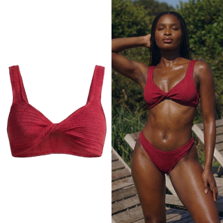 LIMITED EDITION* Flawless Stretch™️ Crinkle - Formentera Top | Raspberry