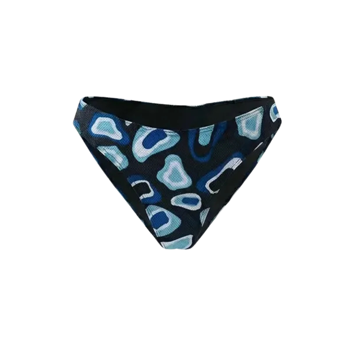 Tan-through Cayman Bottom | Midnight Blue
