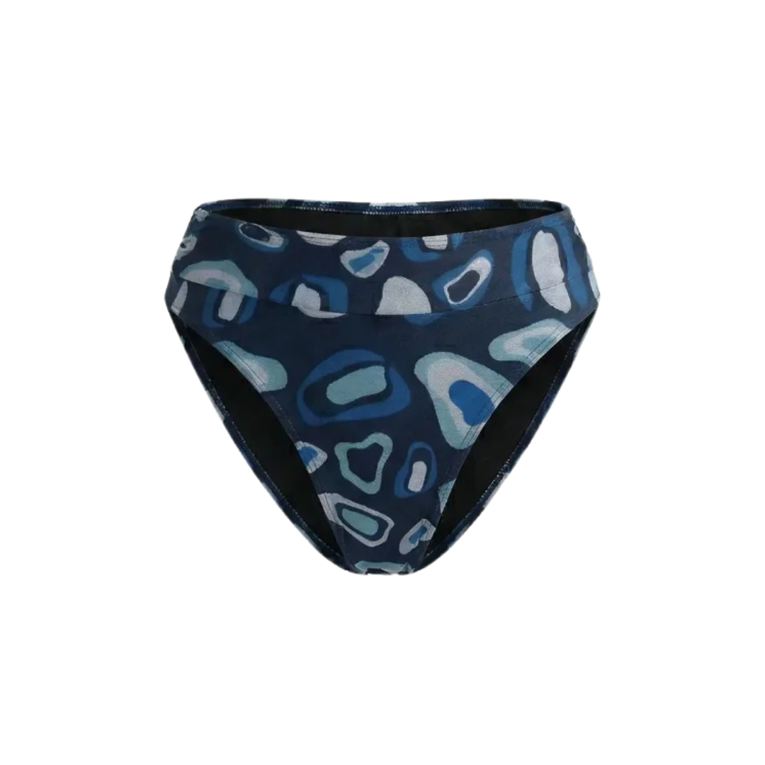 Tan-through Antigua Bottom | Midnight Blue