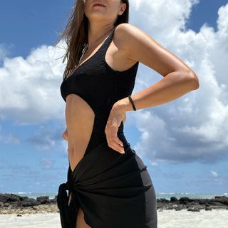 Makelloser Stretch™️ Crinkle - Celvia Badeanzug | Ibiza