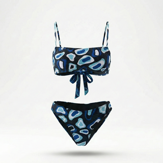 KOMPLETTSET | Durchbräunendes Barbados-Oberteil + Cayman-Unterteil | Mitternachtsblau