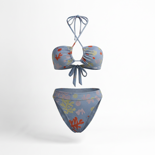 FULL SET | Tan-through Milos Top + Antigua Bottom | Ocean Bliss