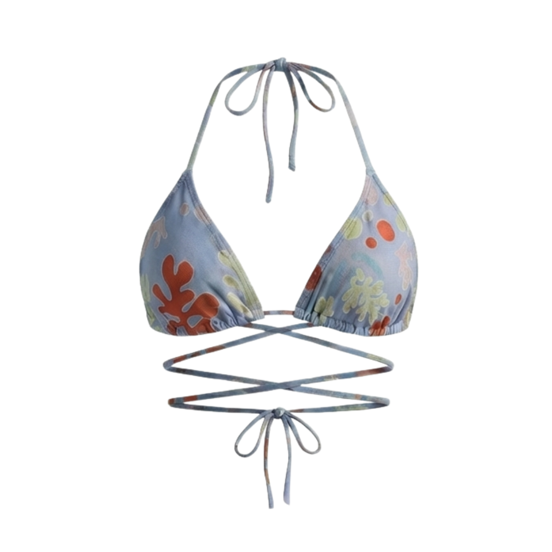 Tan-through Kastani Top | Ocean Bliss