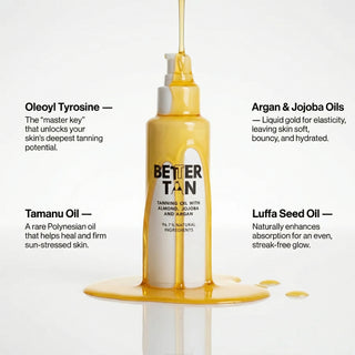 BetterTan 100 % natürliches Bräunungsöl