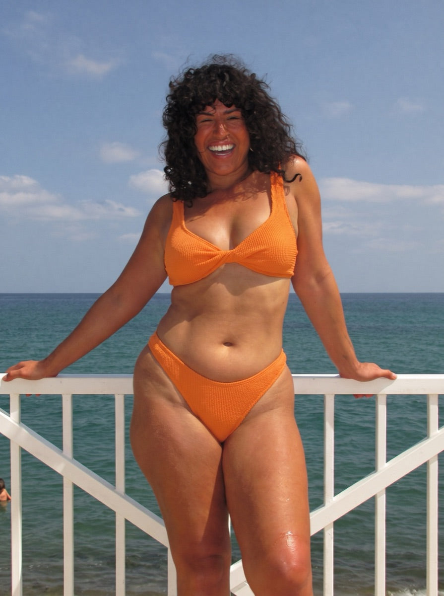FULL SET | Flawless Stretch™️ Crinkle - Formentera + Isola | Tangerine