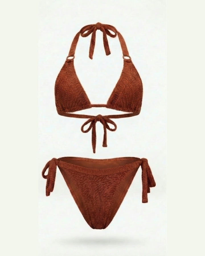 KOMPLETTES SET | Flawless Stretch™️ Crinkle - Bondi + Sydney | Karamell