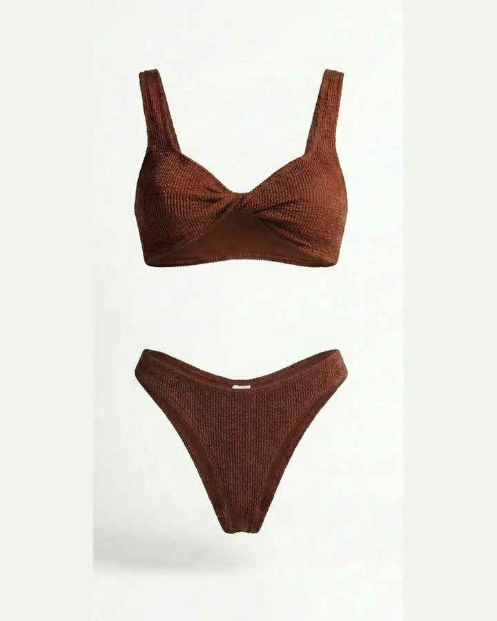 KOMPLETTES SET | Flawless Stretch™️ Crinkle - Formentera + Isola | Karamell